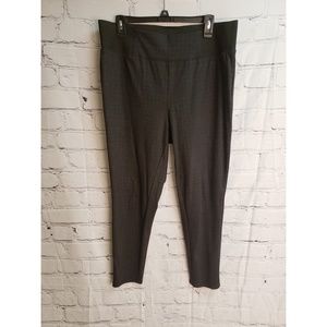 Maurices black pattern dress leggings